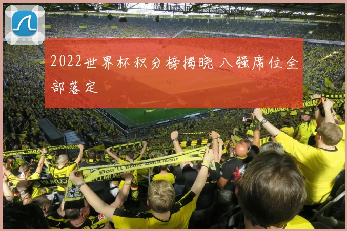 2022世界杯积分榜揭晓 八强席位全部落定